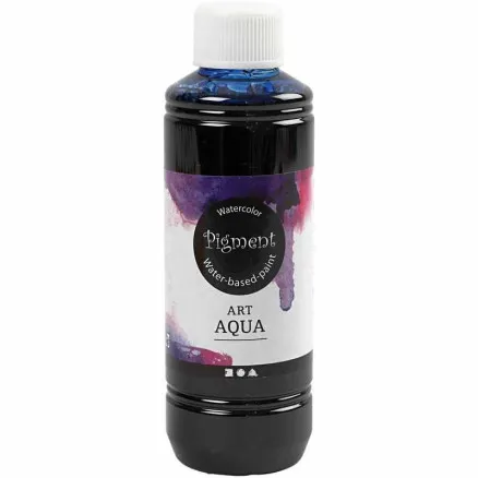 Liquid watercolour, blue, 250 ml / 1 bottle.