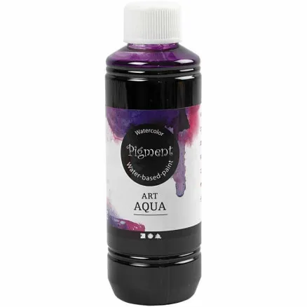 Liquid watercolour, red violet, 250 ml / 1 bottle.