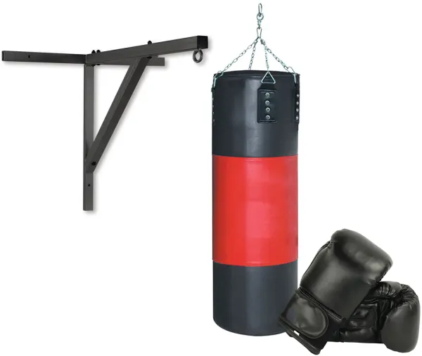 Odin Fit Boxing Punch Bag Incl. Mount & Gloves