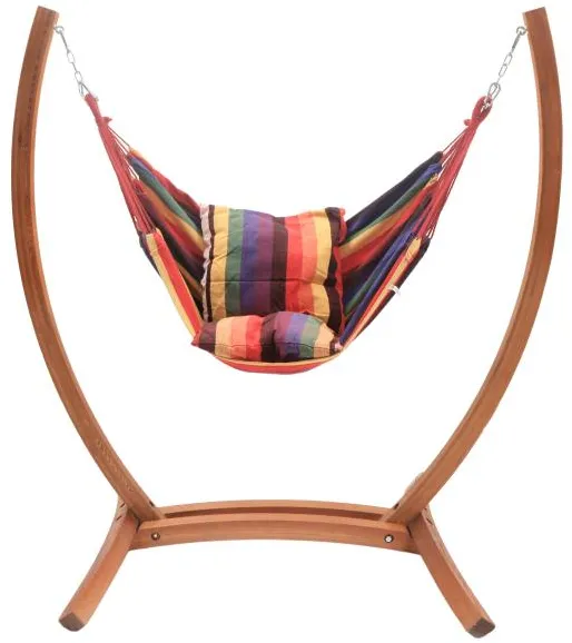 Hanging chair Solveig with frame
