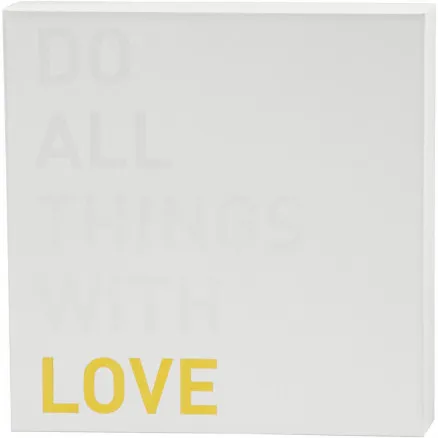 Canvas with gold print for watercolour, white, H: 25.4 cm, depth 2.54 cm, 1 pc.